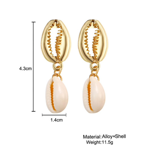 oorbellen-cowrie-shelp-goudkleur-shell-small-size-earringset-strand-beach-zomer-sizetable-movastyling