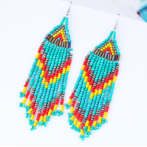 oorbellen-kralen-multicolor-turquoise-geel-rood-zilver-summer-zomer-fashion-beadsearrings-movastyling