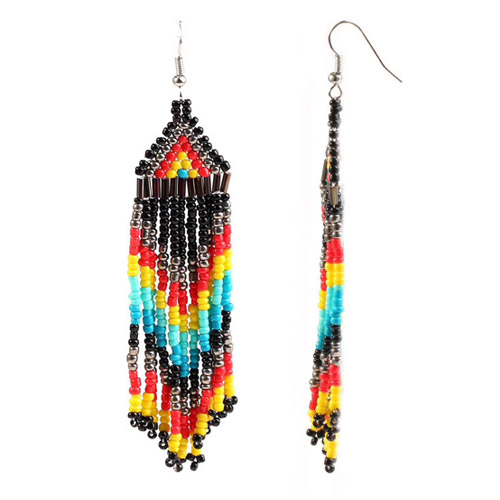 oorbellen-kralen-multicolor-zwart-geel-rood-turquoise-summer-zomer-fashion-beadsearrings-sideview-movastyling